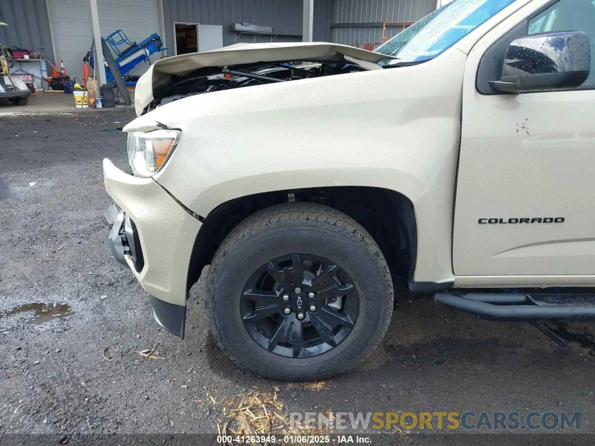 17 fotografías del automóvil dañado 1GCGTDEN3M1282541 CHEVROLET COLORADO 2021