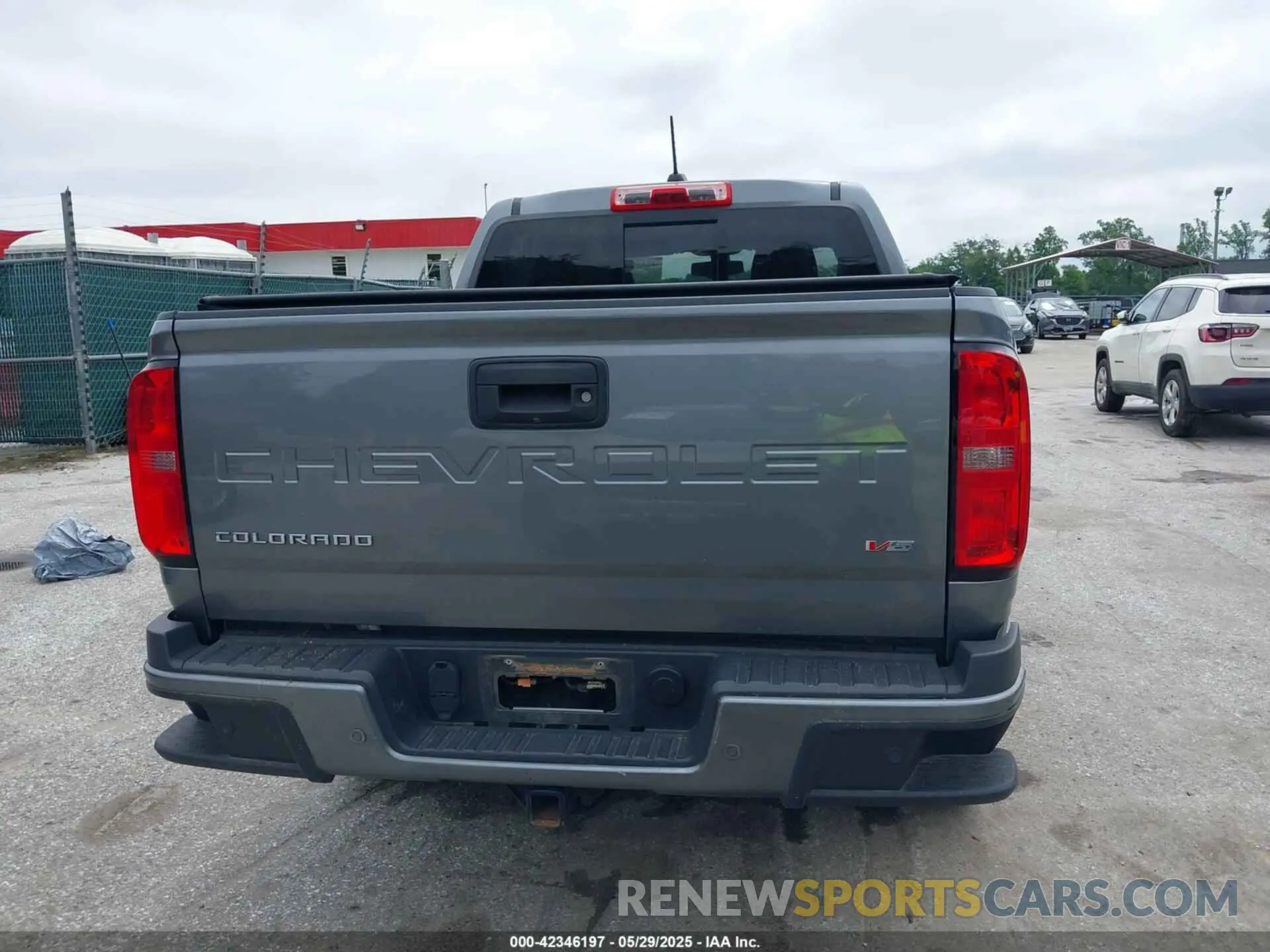 15 fotografías del automóvil dañado 1GCGTDEN4M1131238 CHEVROLET COLORADO 2021