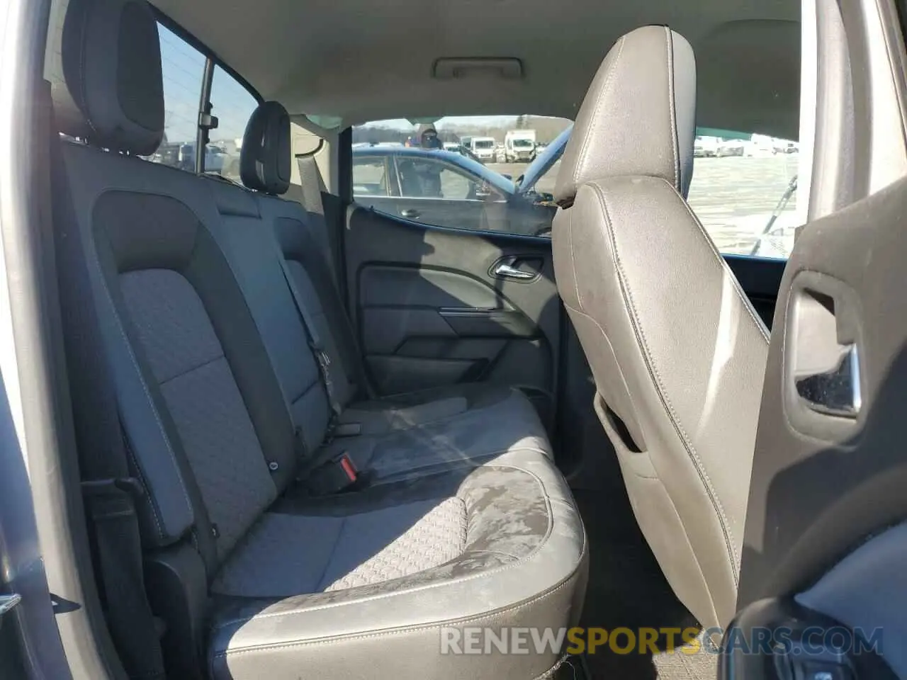 10 fotografías del automóvil dañado 1GCGTDEN4M1206486 CHEVROLET COLORADO 2021