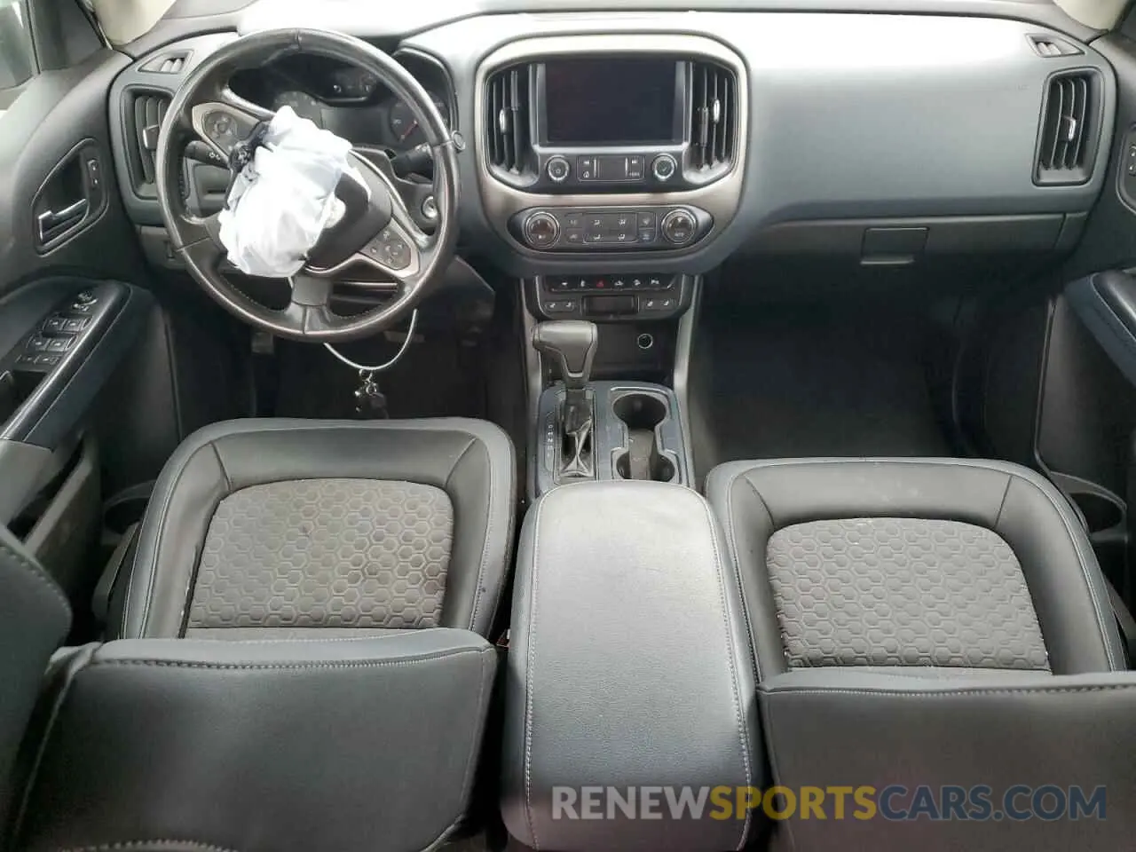 8 fotografías del automóvil dañado 1GCGTDEN5M1107059 CHEVROLET COLORADO 2021