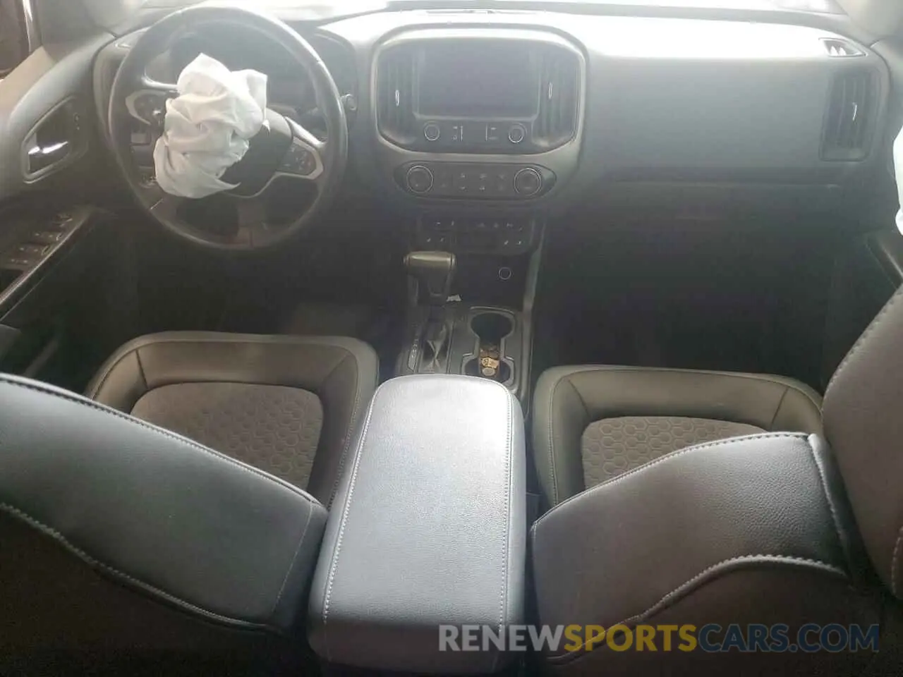 8 fotografías del automóvil dañado 1GCGTDEN5M1227587 CHEVROLET COLORADO 2021