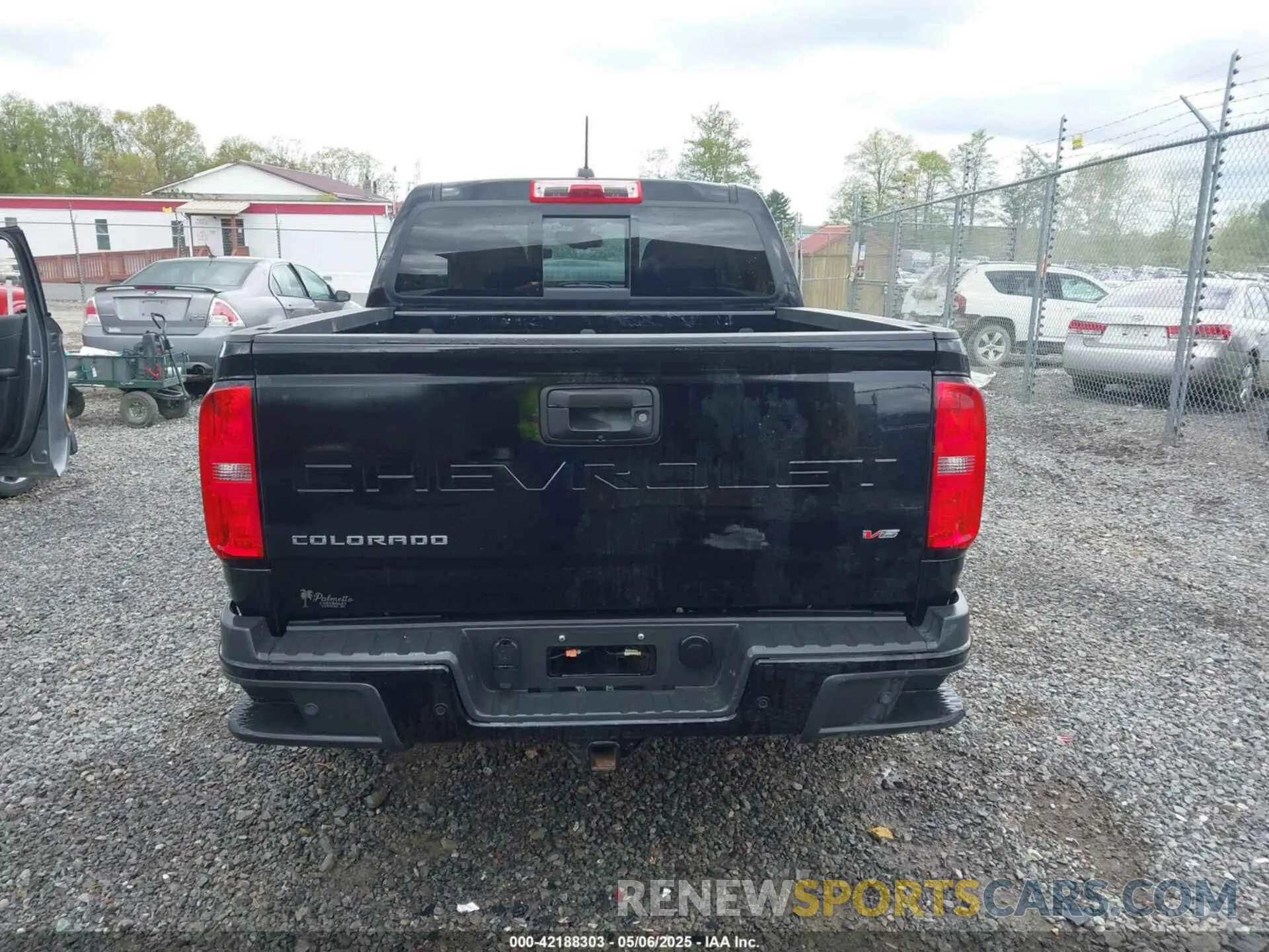 17 fotografías del automóvil dañado 1GCGTDEN6M1233477 CHEVROLET COLORADO 2021