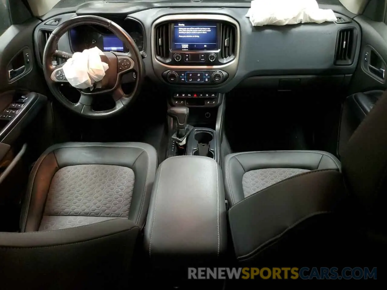 8 fotografías del automóvil dañado 1GCGTDEN8M1158037 CHEVROLET COLORADO 2021