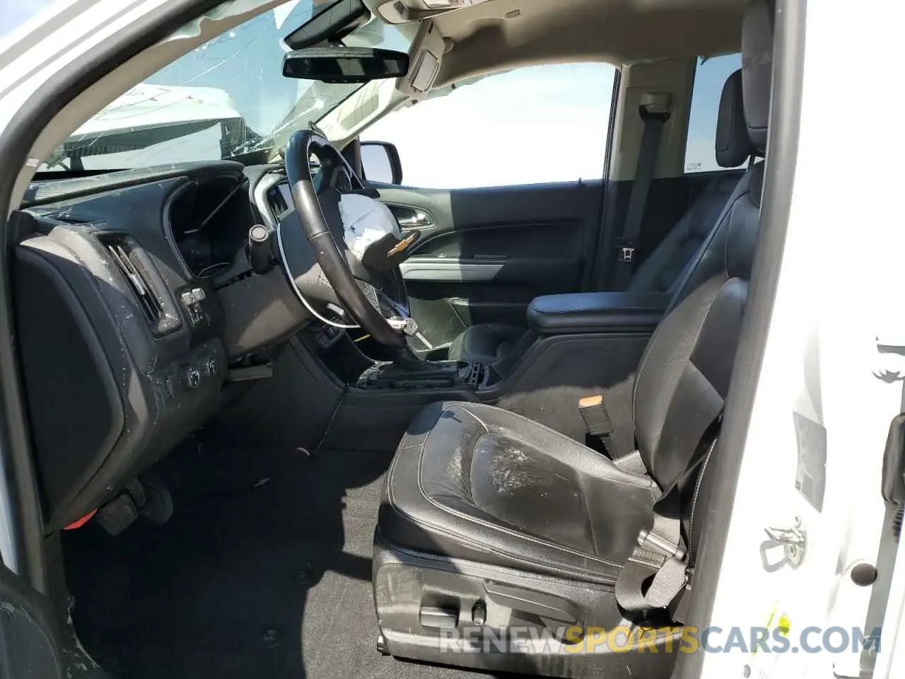 7 fotografías del automóvil dañado 1GCGTEEN0M1108190 CHEVROLET COLORADO 2021