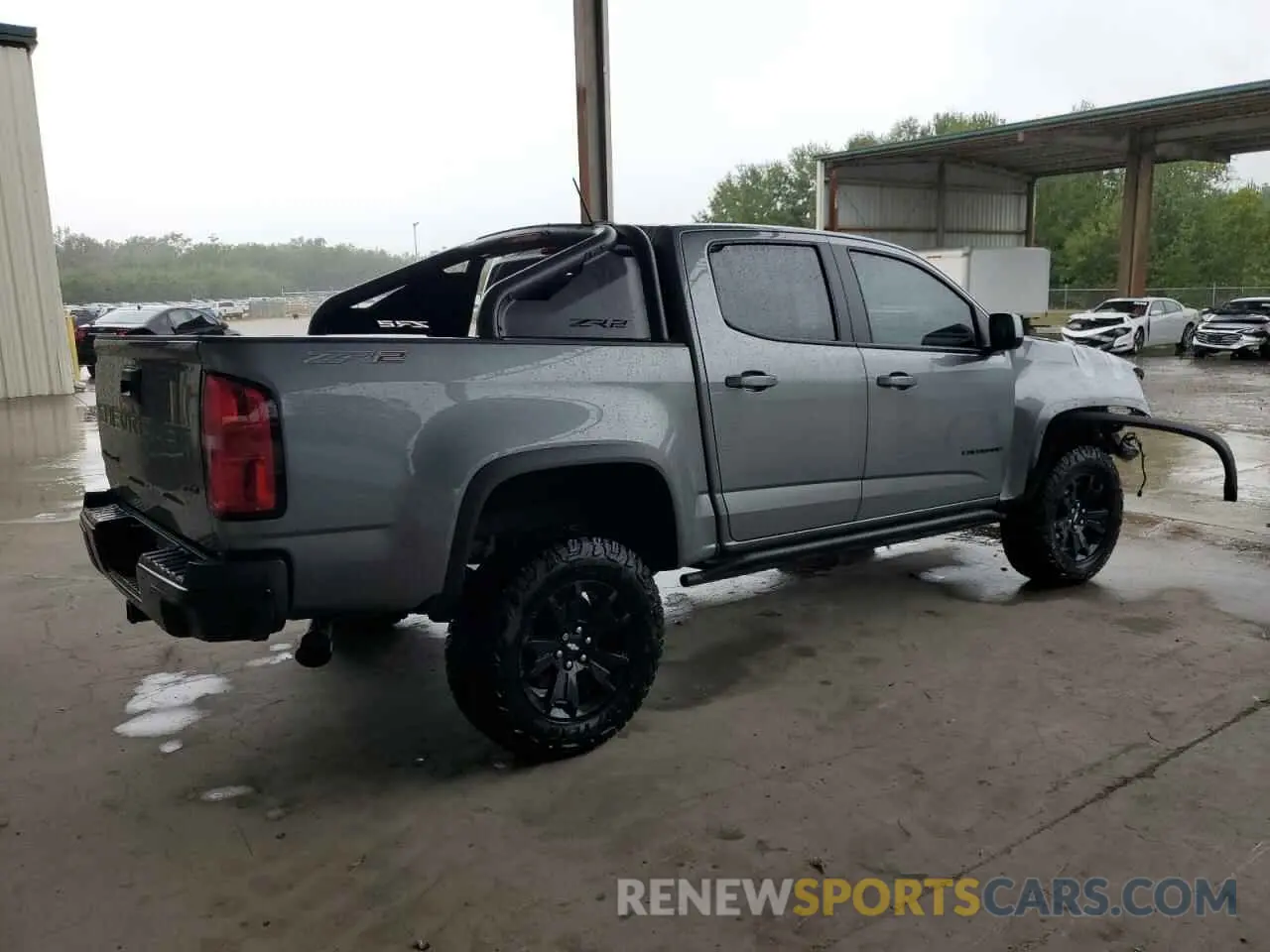 3 fotografías del automóvil dañado 1GCGTEEN0M1251317 CHEVROLET COLORADO 2021