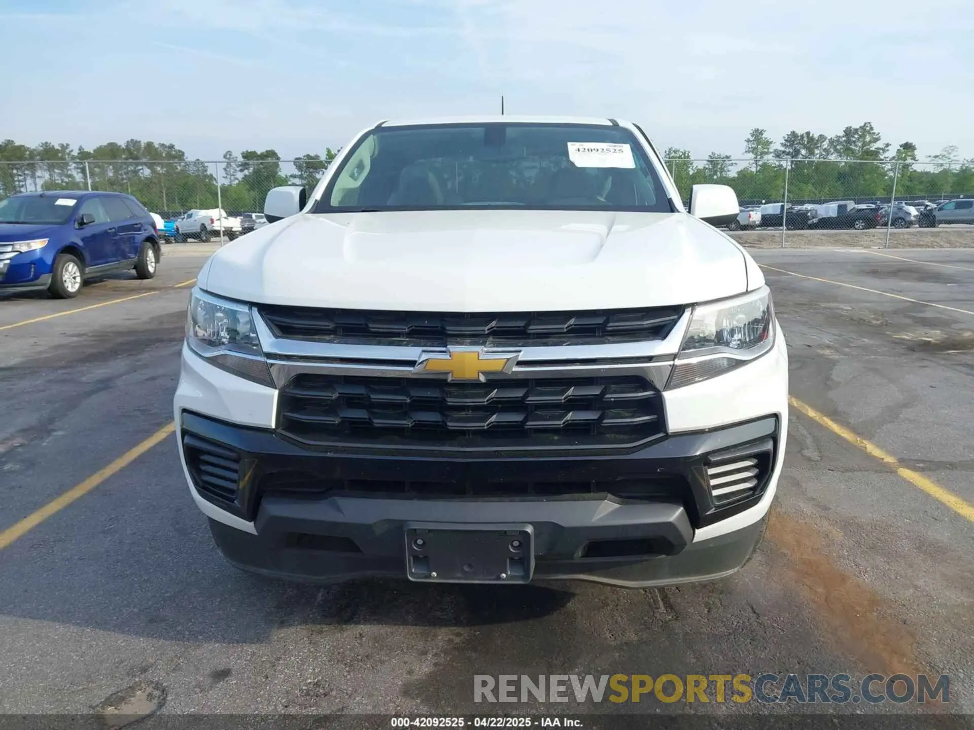12 fotografías del automóvil dañado 1GCHSBEA0M1198797 CHEVROLET COLORADO 2021