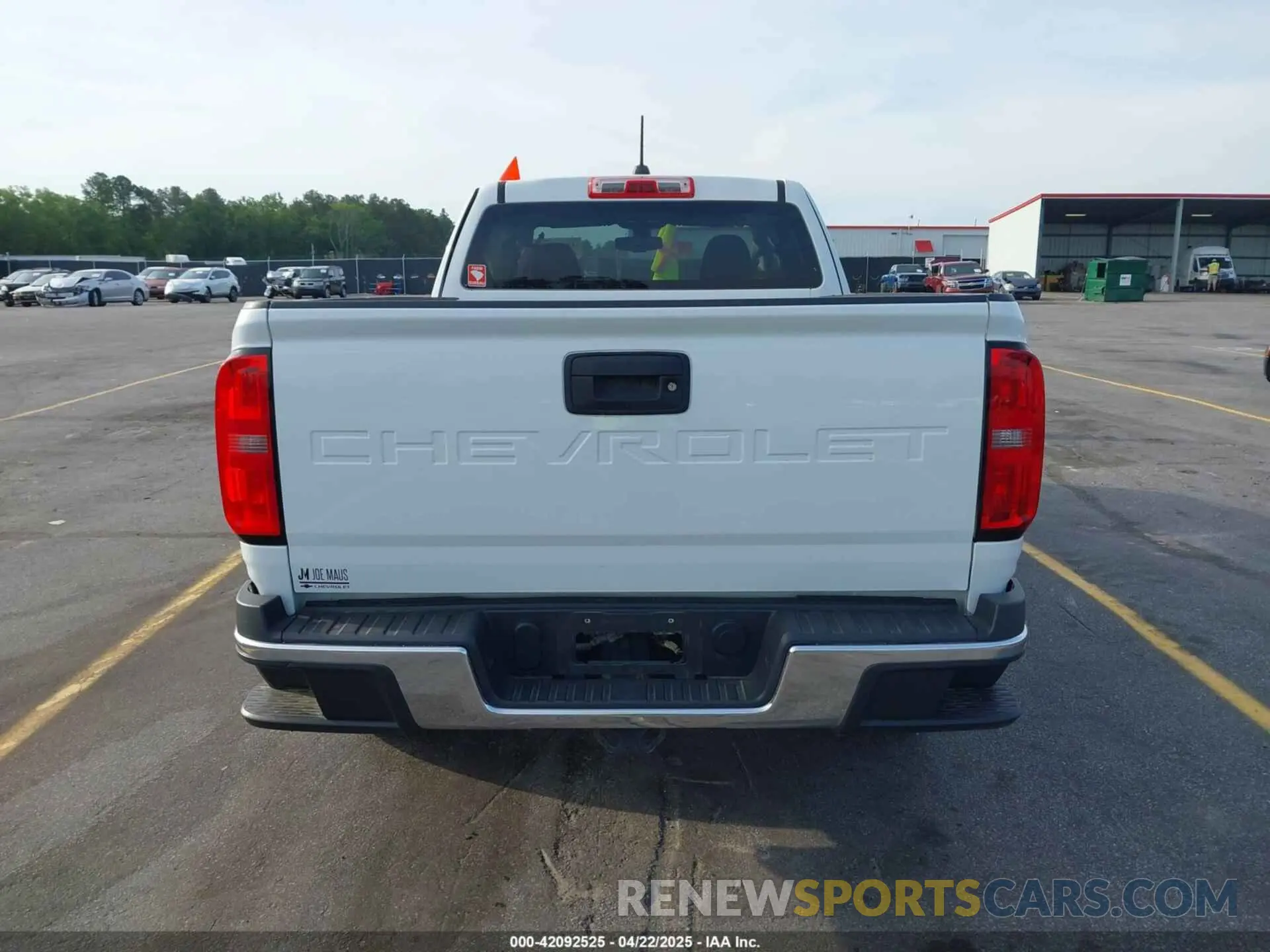 16 fotografías del automóvil dañado 1GCHSBEA0M1198797 CHEVROLET COLORADO 2021