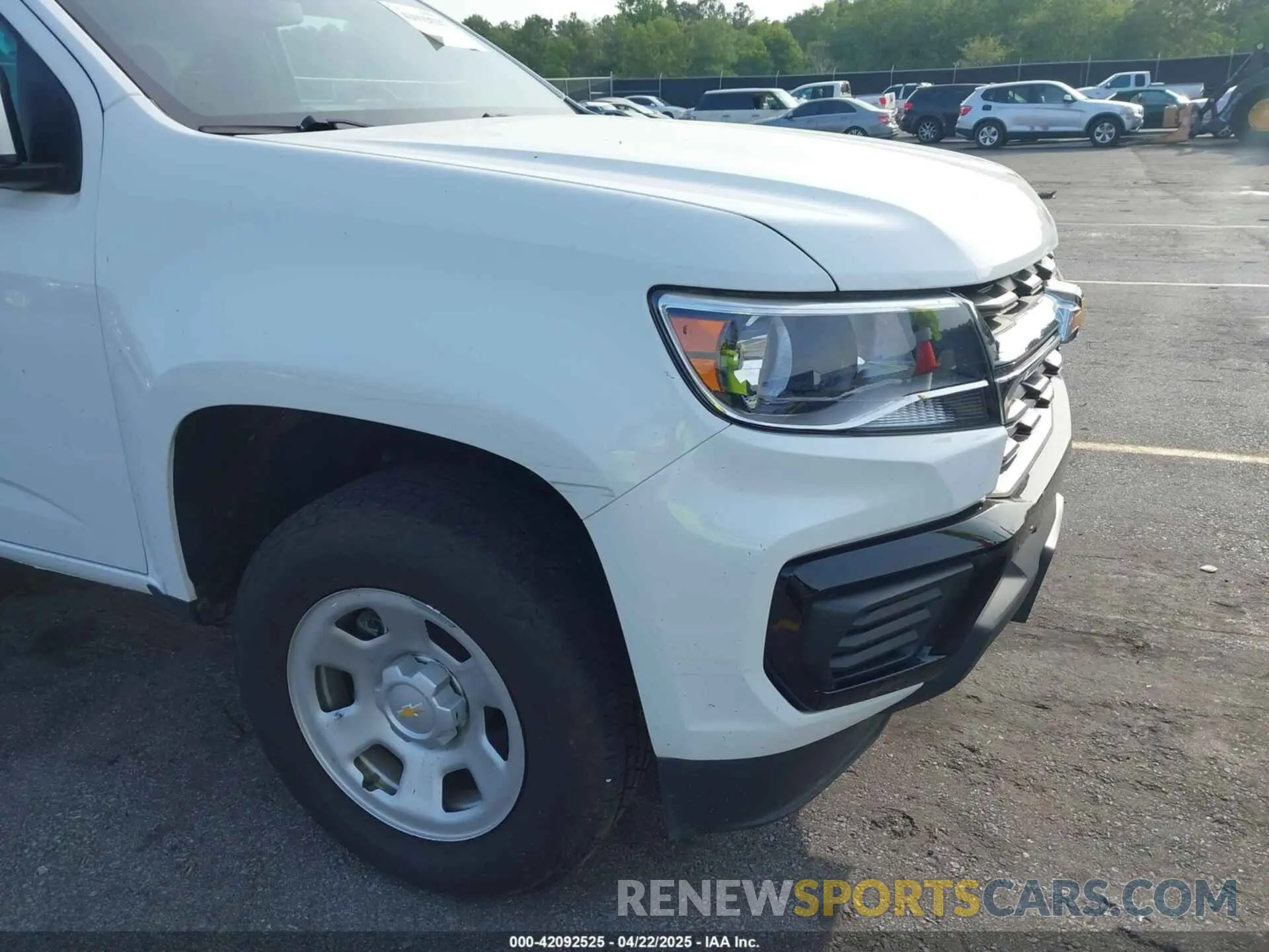 19 fotografías del automóvil dañado 1GCHSBEA0M1198797 CHEVROLET COLORADO 2021