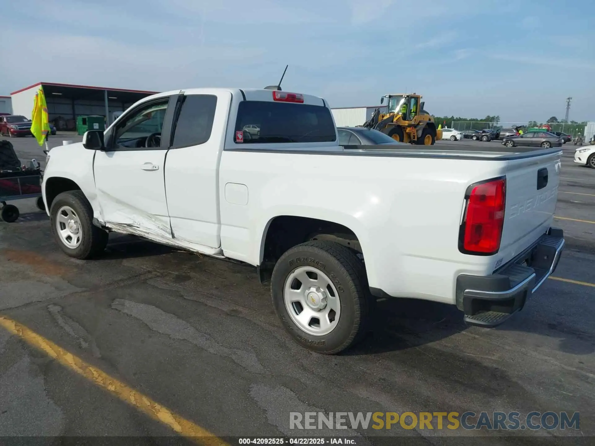 3 fotografías del automóvil dañado 1GCHSBEA0M1198797 CHEVROLET COLORADO 2021