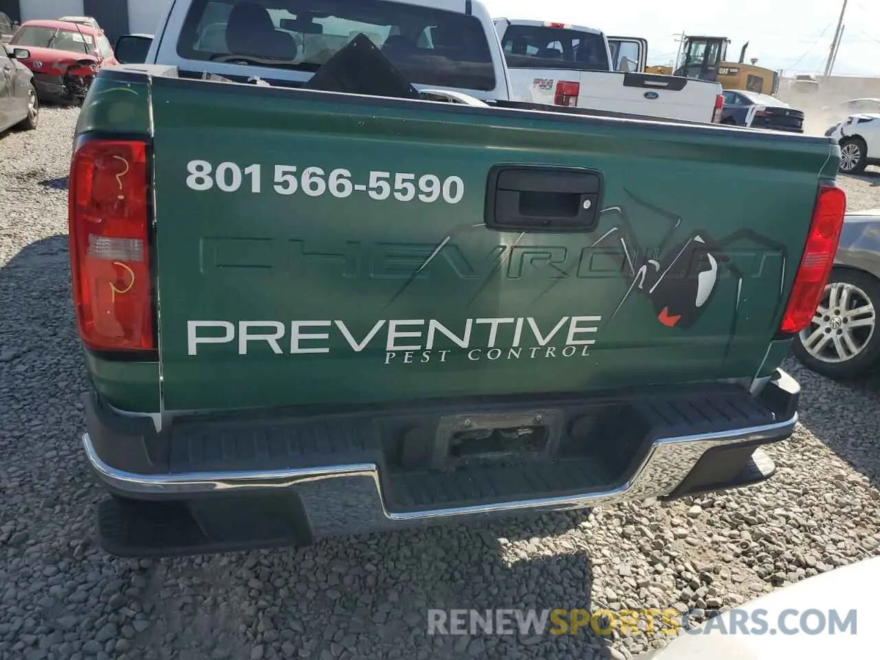 6 fotografías del automóvil dañado 1GCHSBEA0M1207692 CHEVROLET COLORADO 2021