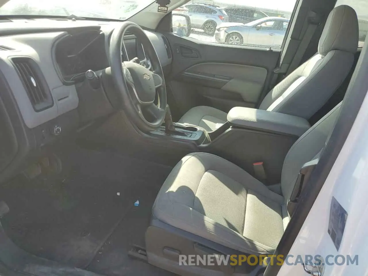 7 fotografías del automóvil dañado 1GCHSBEA0M1207692 CHEVROLET COLORADO 2021
