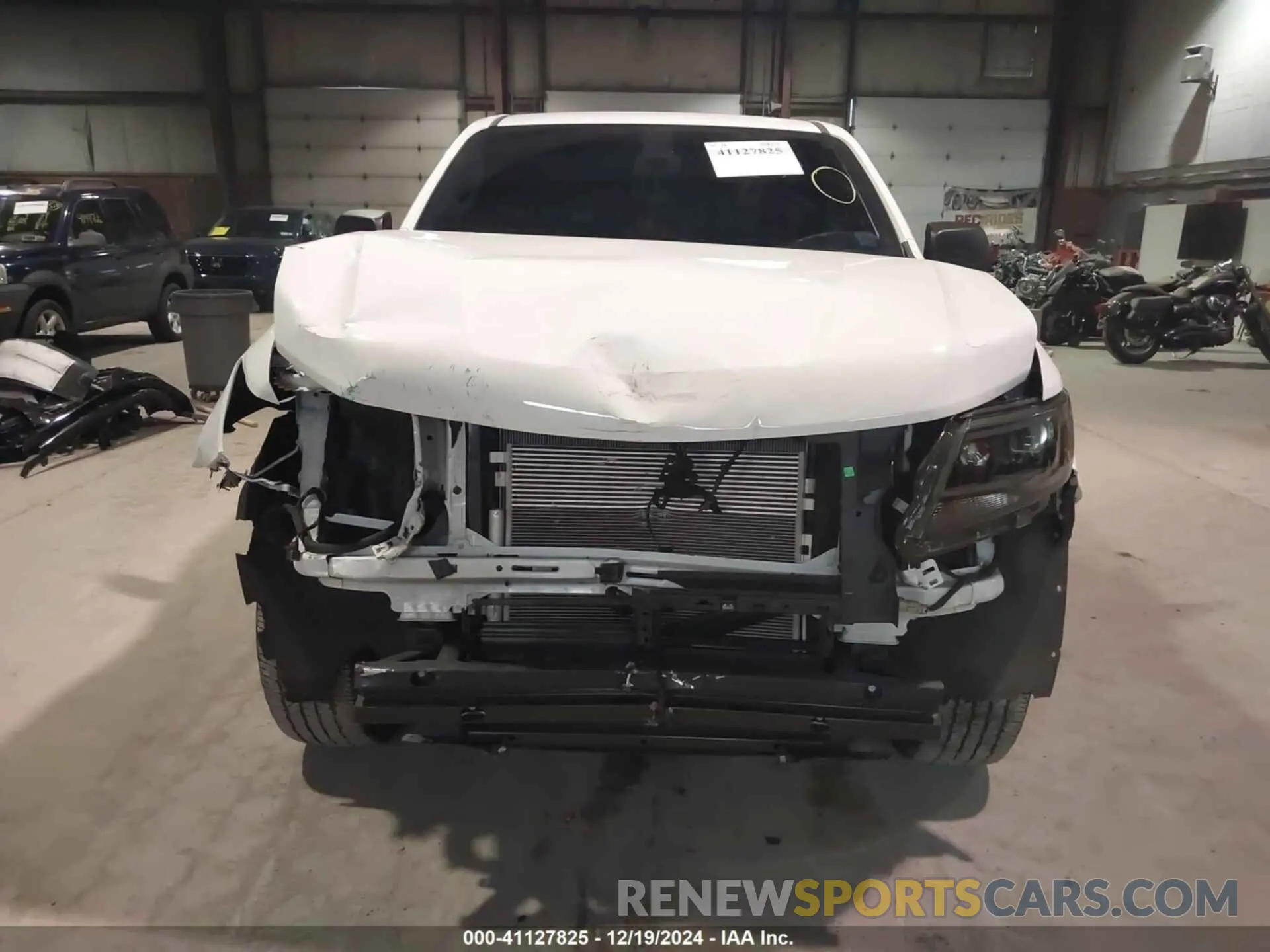 6 fotografías del automóvil dañado 1GCHSBEA3M1236023 CHEVROLET COLORADO 2021