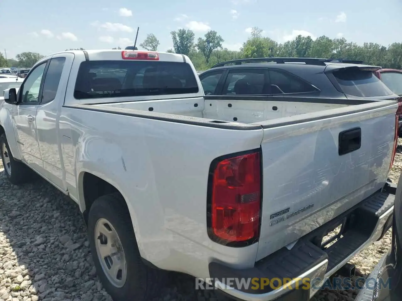 2 fotografías del automóvil dañado 1GCHSBEA4M1120510 CHEVROLET COLORADO 2021