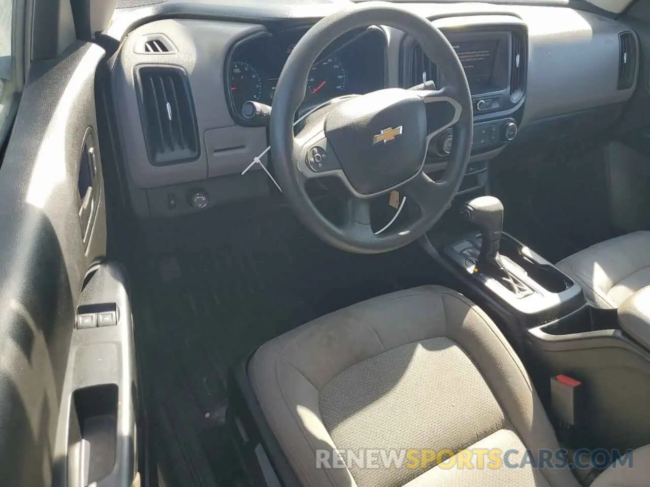8 fotografías del automóvil dañado 1GCHSBEA5M1123934 CHEVROLET COLORADO 2021
