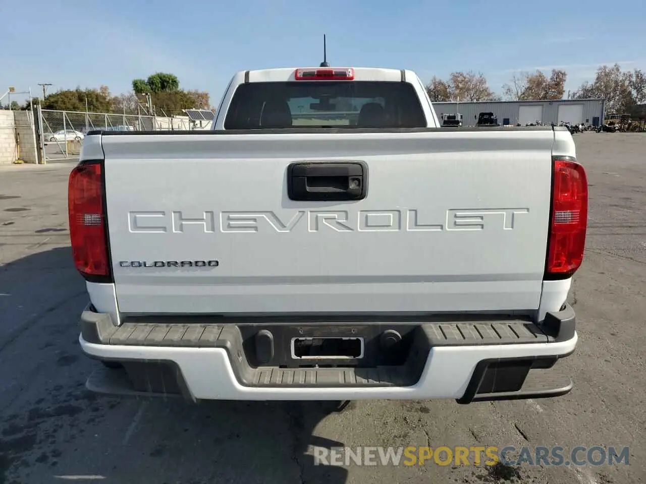 6 fotografías del automóvil dañado 1GCHSBEA5M1253048 CHEVROLET COLORADO 2021