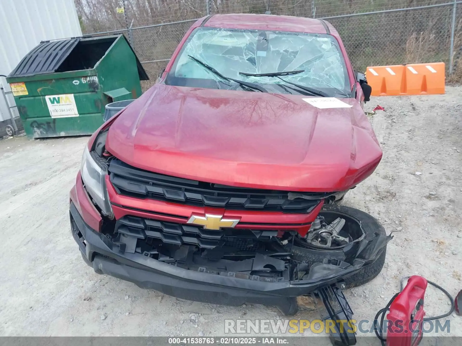 12 fotografías del automóvil dañado 1GCHSBEA7M1120548 CHEVROLET COLORADO 2021