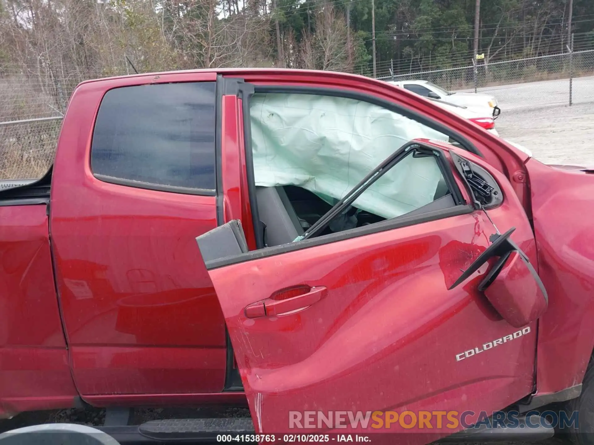 13 fotografías del automóvil dañado 1GCHSBEA7M1120548 CHEVROLET COLORADO 2021