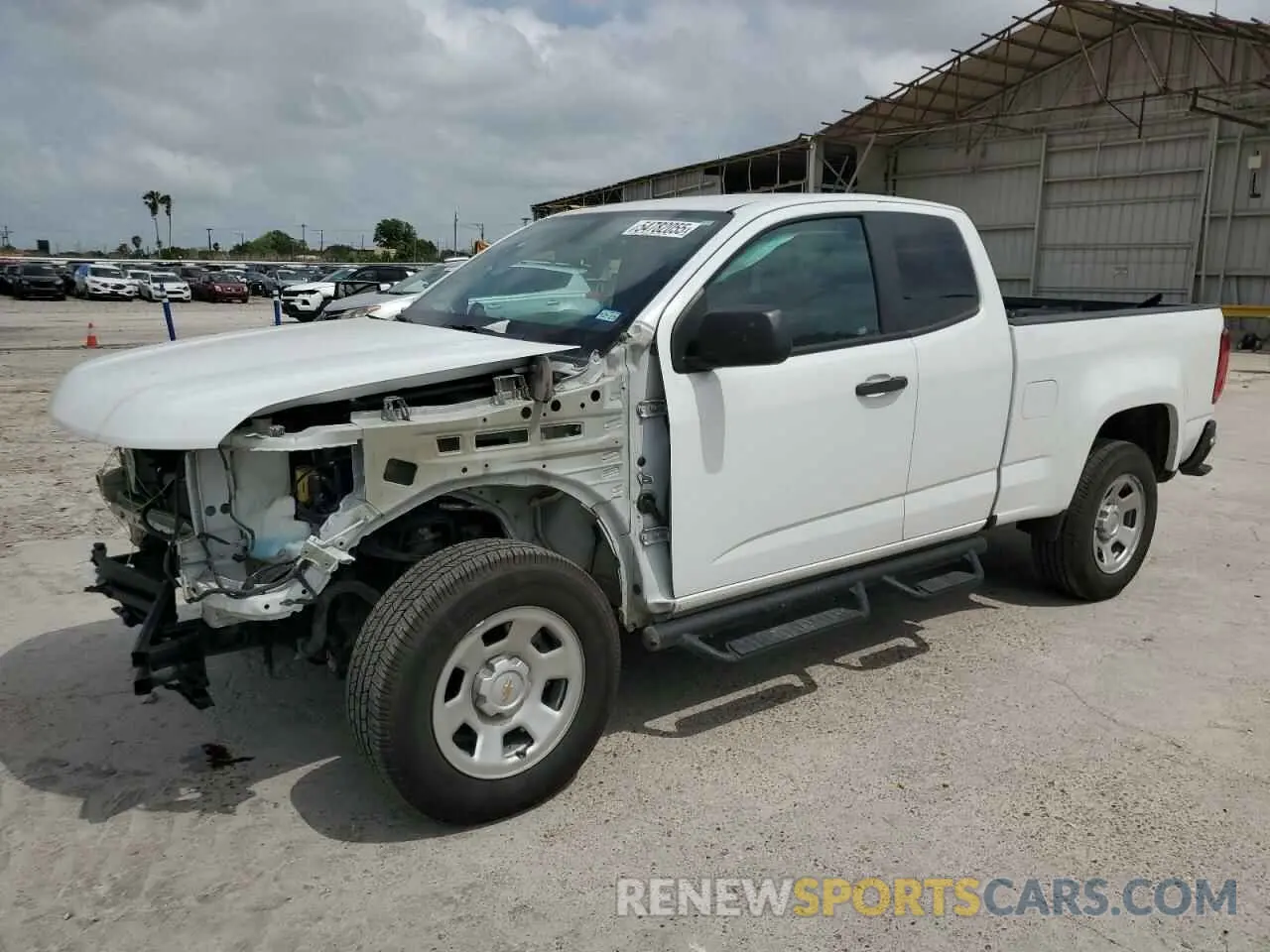 1 fotografías del automóvil dañado 1GCHSBEN2M1236355 CHEVROLET COLORADO 2021