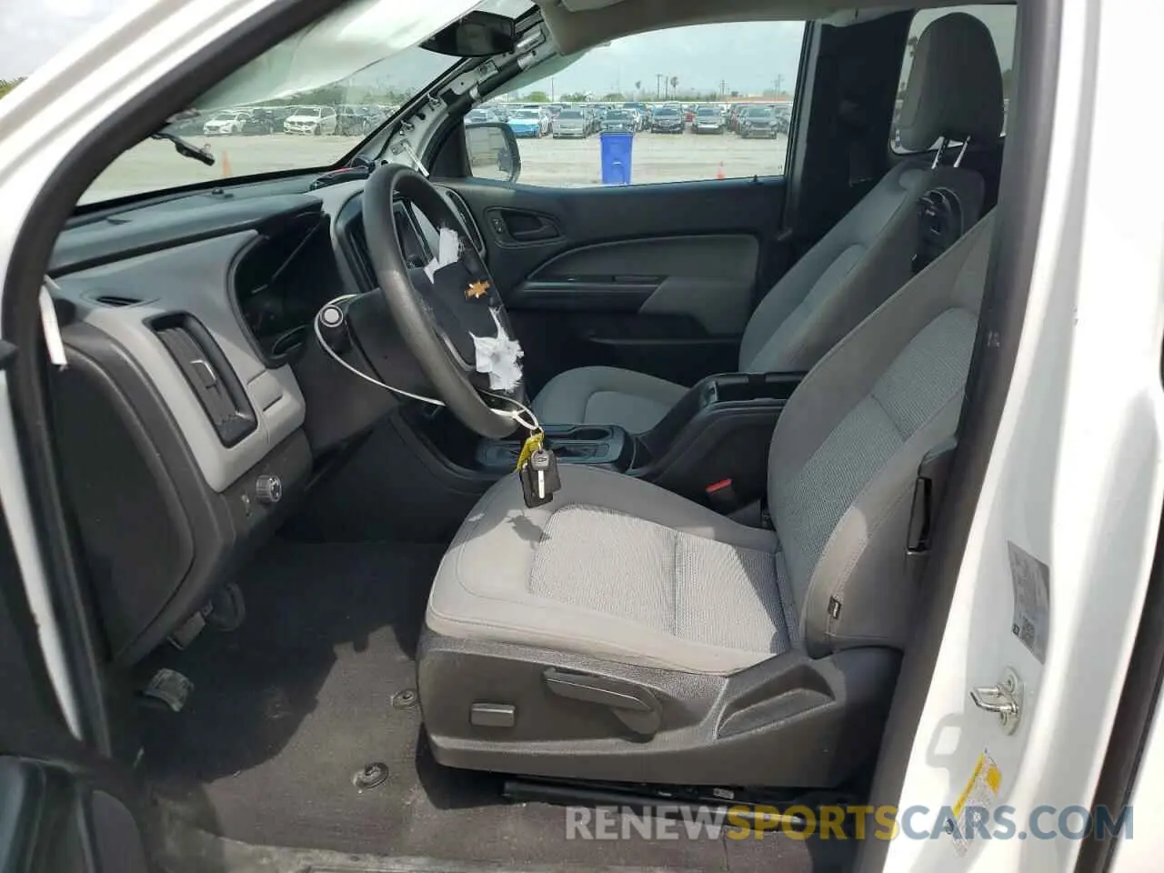 7 fotografías del automóvil dañado 1GCHSBEN2M1236355 CHEVROLET COLORADO 2021