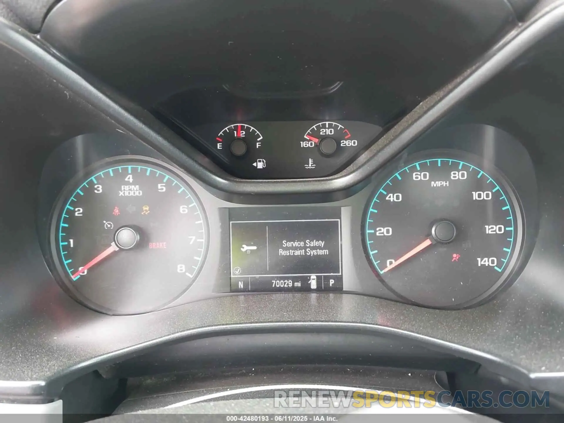 7 fotografías del automóvil dañado 1GCHSBEN7M1139913 CHEVROLET COLORADO 2021