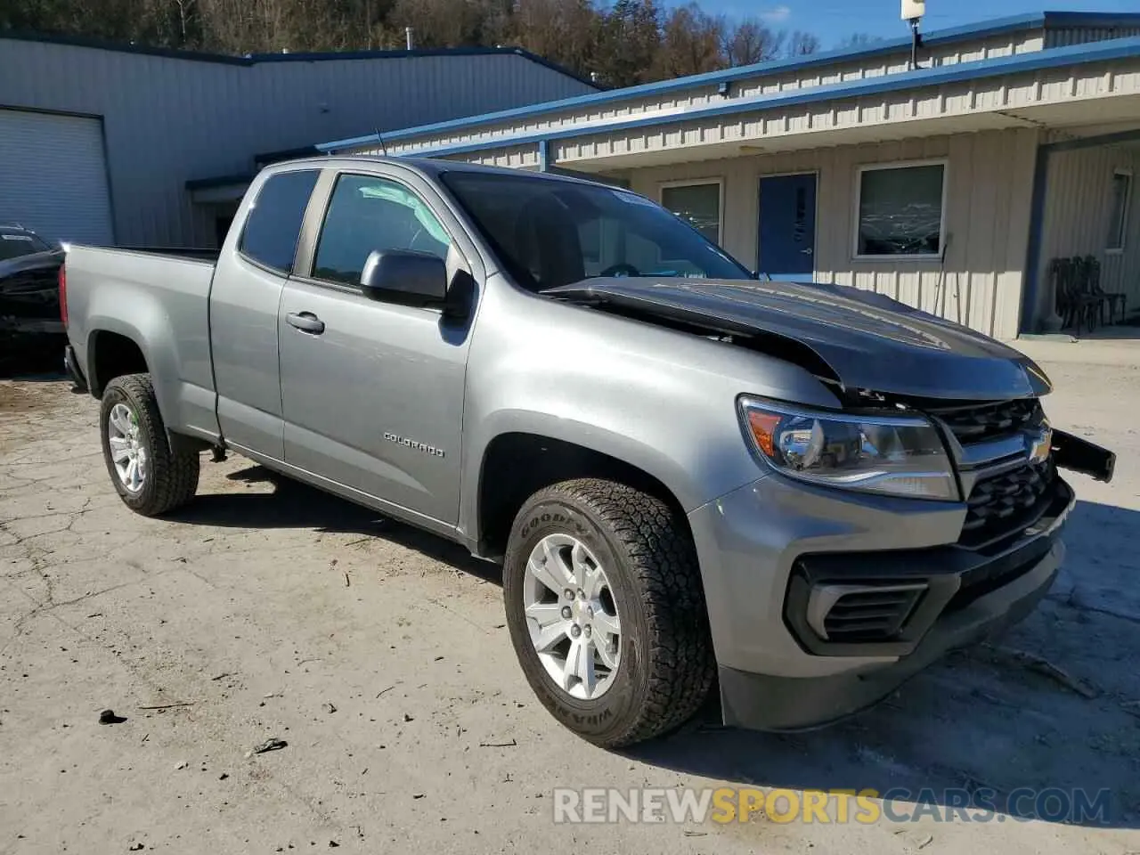 4 fotografías del automóvil dañado 1GCHSCEA1M1278664 CHEVROLET COLORADO 2021