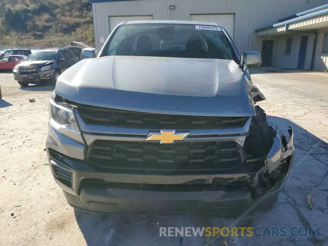 5 fotografías del automóvil dañado 1GCHSCEA1M1278664 CHEVROLET COLORADO 2021