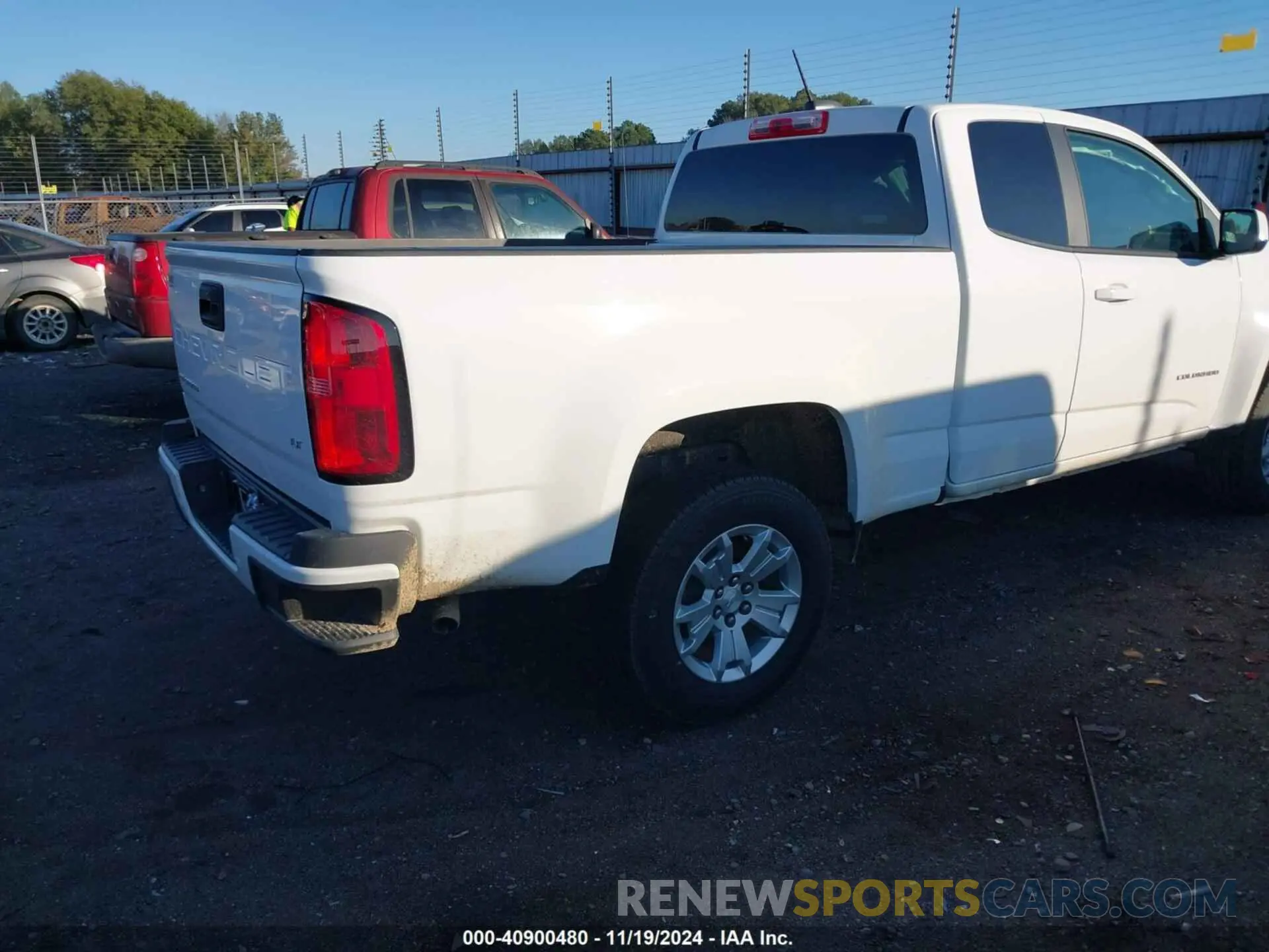 4 fotografías del automóvil dañado 1GCHSCEA4M1287200 CHEVROLET COLORADO 2021