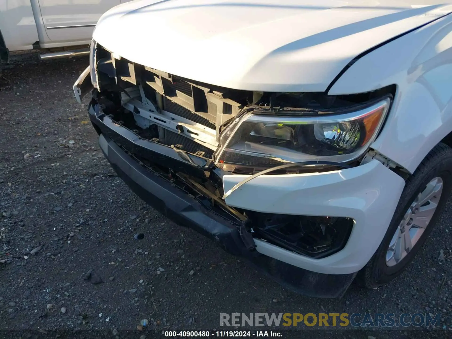 6 fotografías del automóvil dañado 1GCHSCEA4M1287200 CHEVROLET COLORADO 2021