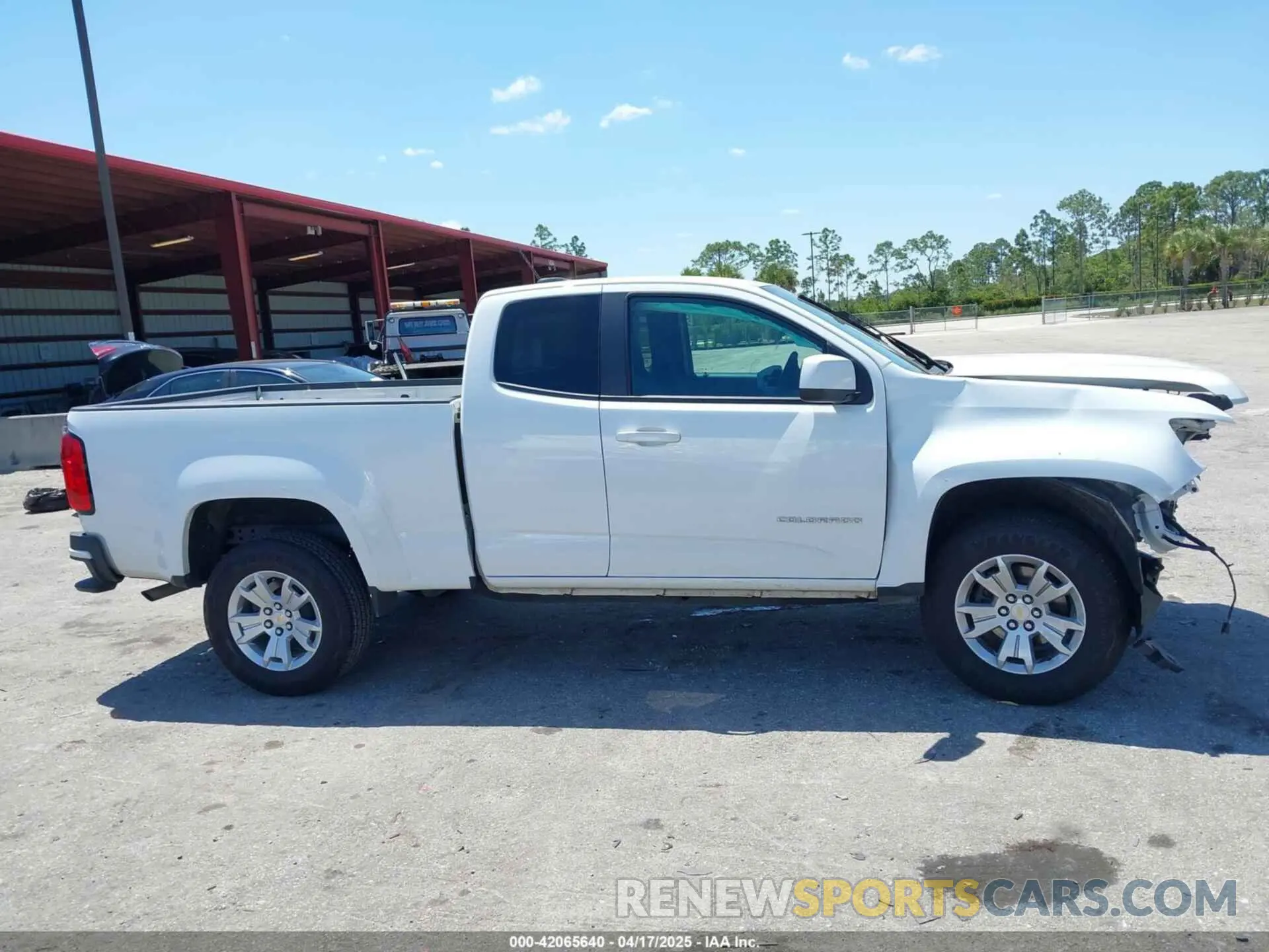 12 fotografías del automóvil dañado 1GCHSCEA5M1247241 CHEVROLET COLORADO 2021