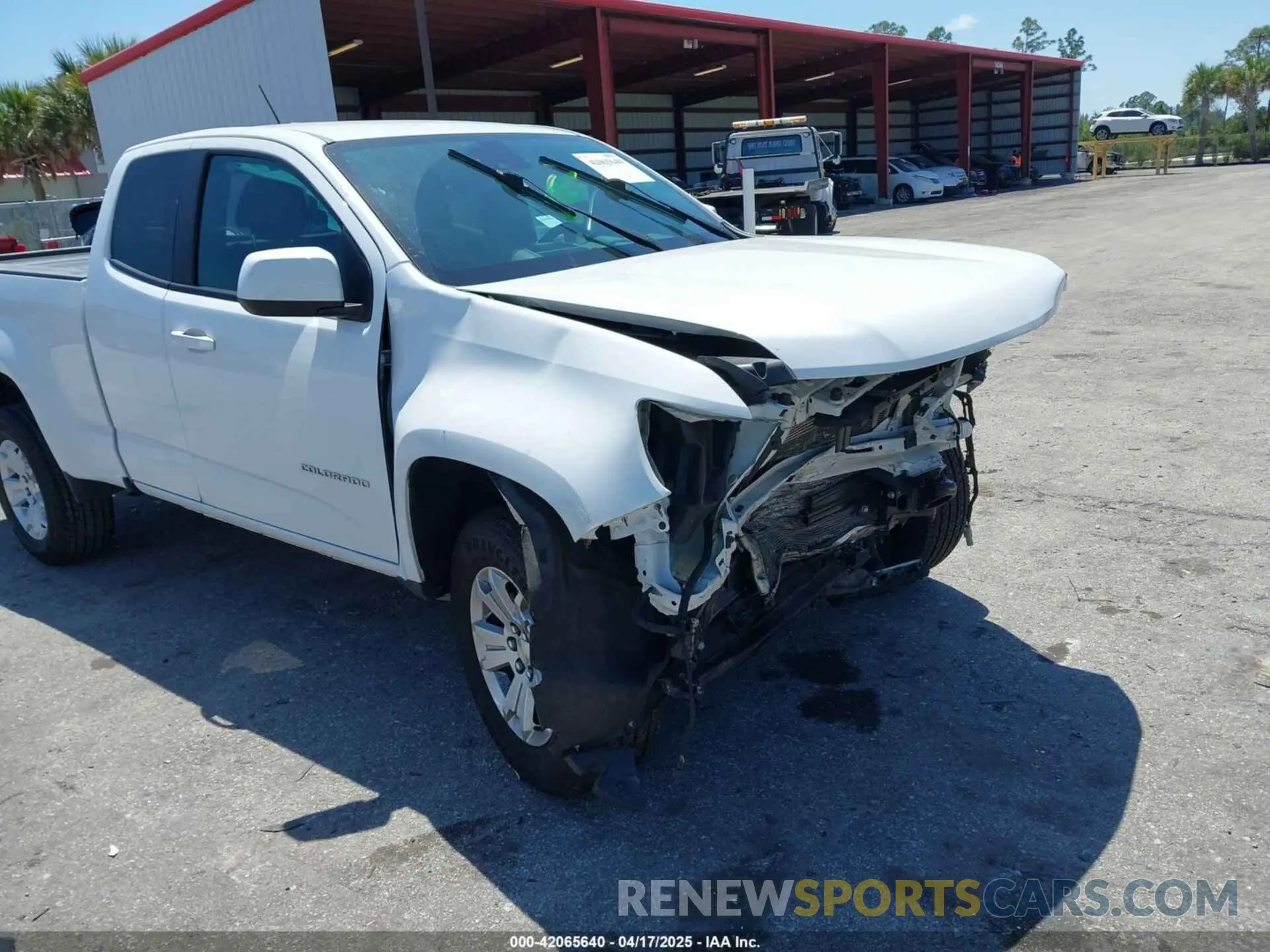 17 fotografías del automóvil dañado 1GCHSCEA5M1247241 CHEVROLET COLORADO 2021