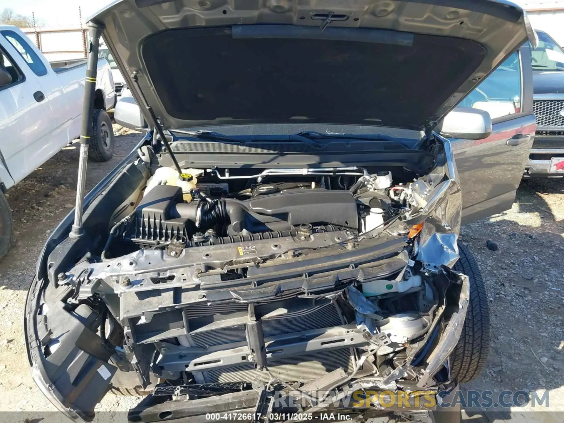 10 fotografías del automóvil dañado 1GCHSCEA5M1294270 CHEVROLET COLORADO 2021