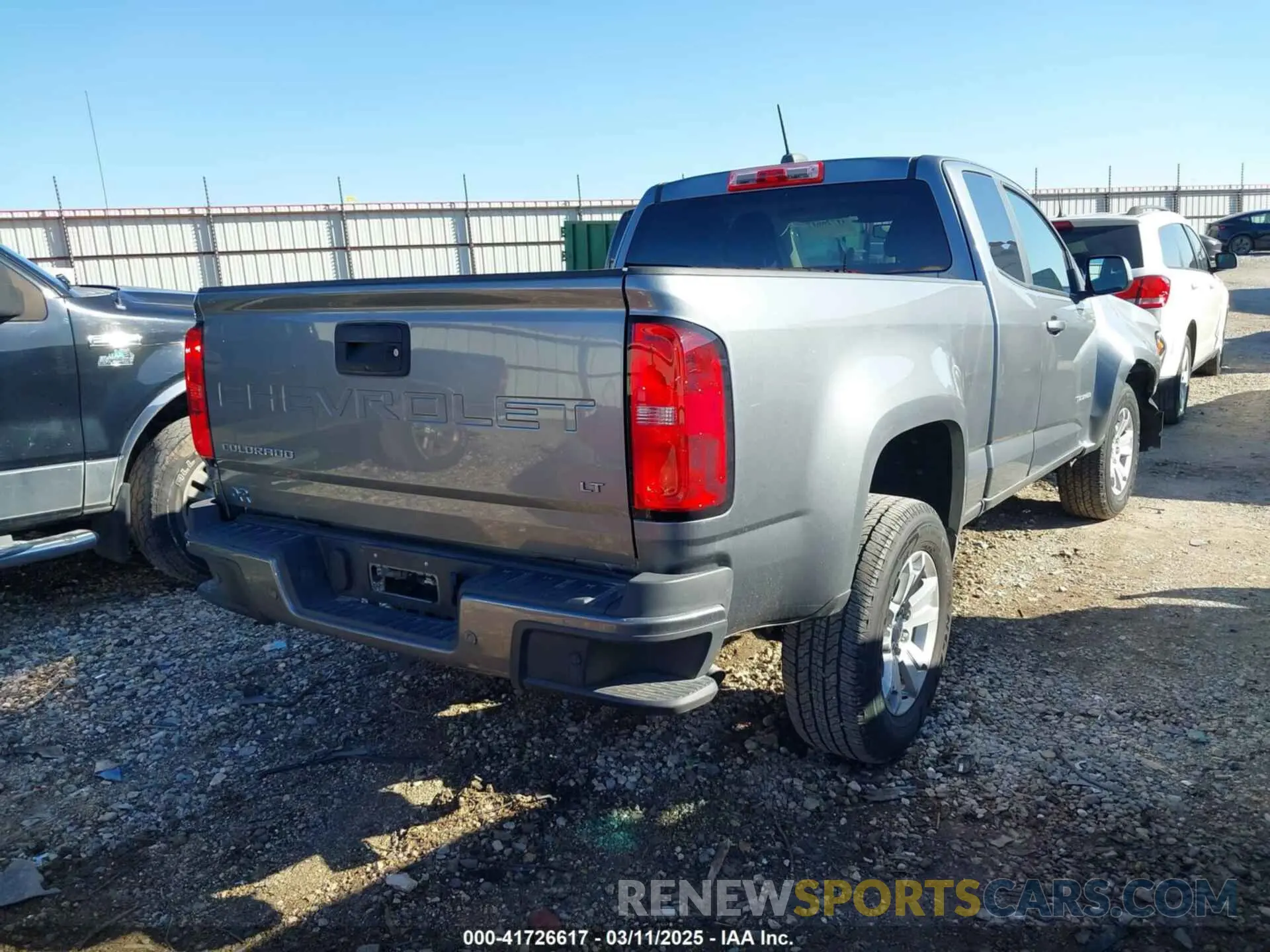4 fotografías del automóvil dañado 1GCHSCEA5M1294270 CHEVROLET COLORADO 2021