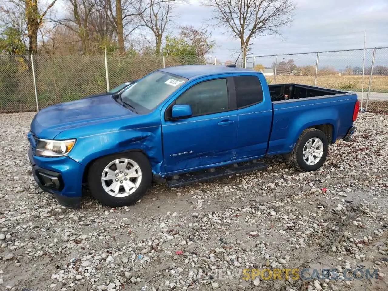 1 fotografías del automóvil dañado 1GCHSCEA7M1123021 CHEVROLET COLORADO 2021
