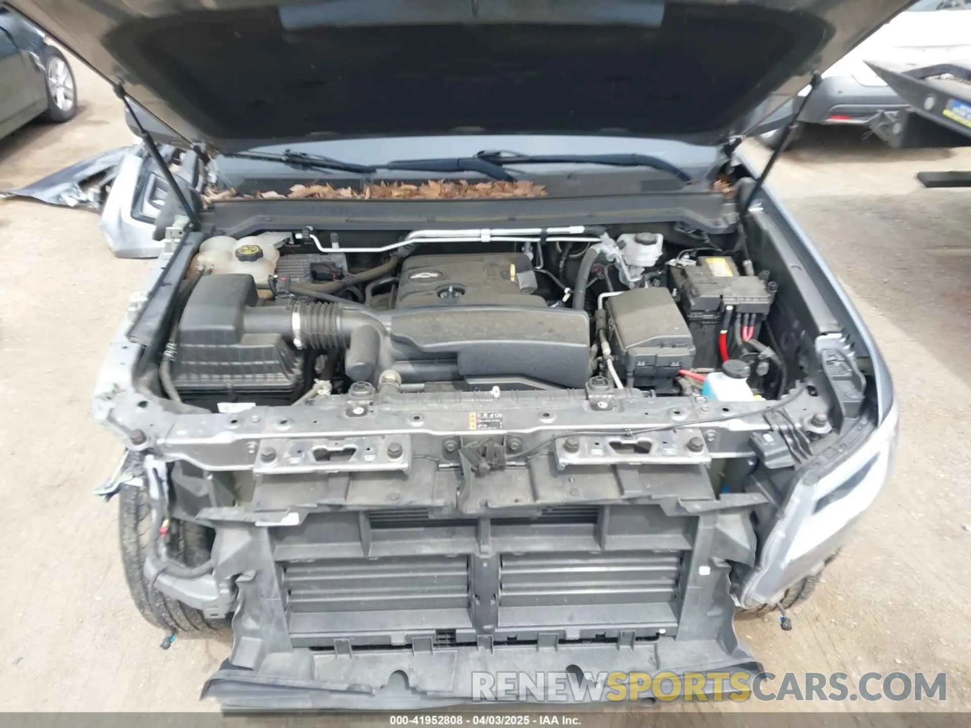 10 fotografías del automóvil dañado 1GCHSCEA8M1117812 CHEVROLET COLORADO 2021