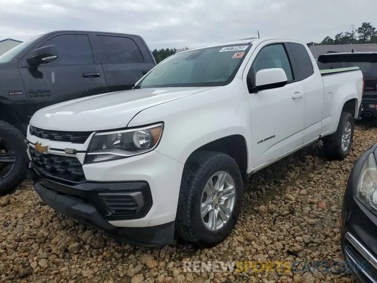 1 fotografías del automóvil dañado 1GCHSCEA8M1239683 CHEVROLET COLORADO 2021