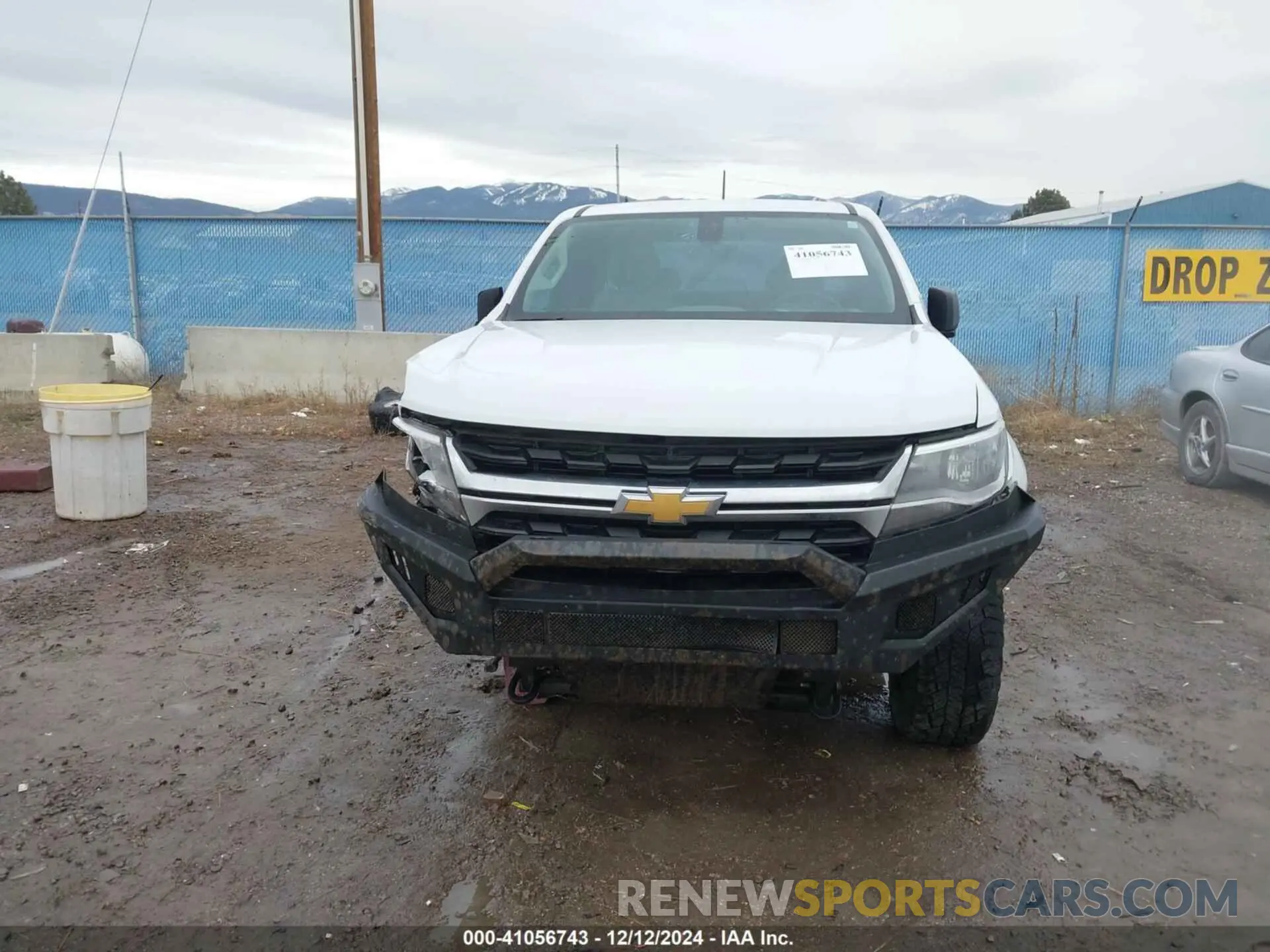 13 fotografías del automóvil dañado 1GCHTBEN2M1141579 CHEVROLET COLORADO 2021