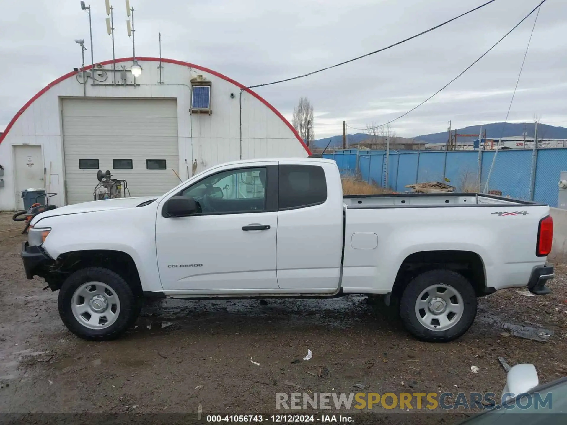 15 fotografías del automóvil dañado 1GCHTBEN2M1141579 CHEVROLET COLORADO 2021