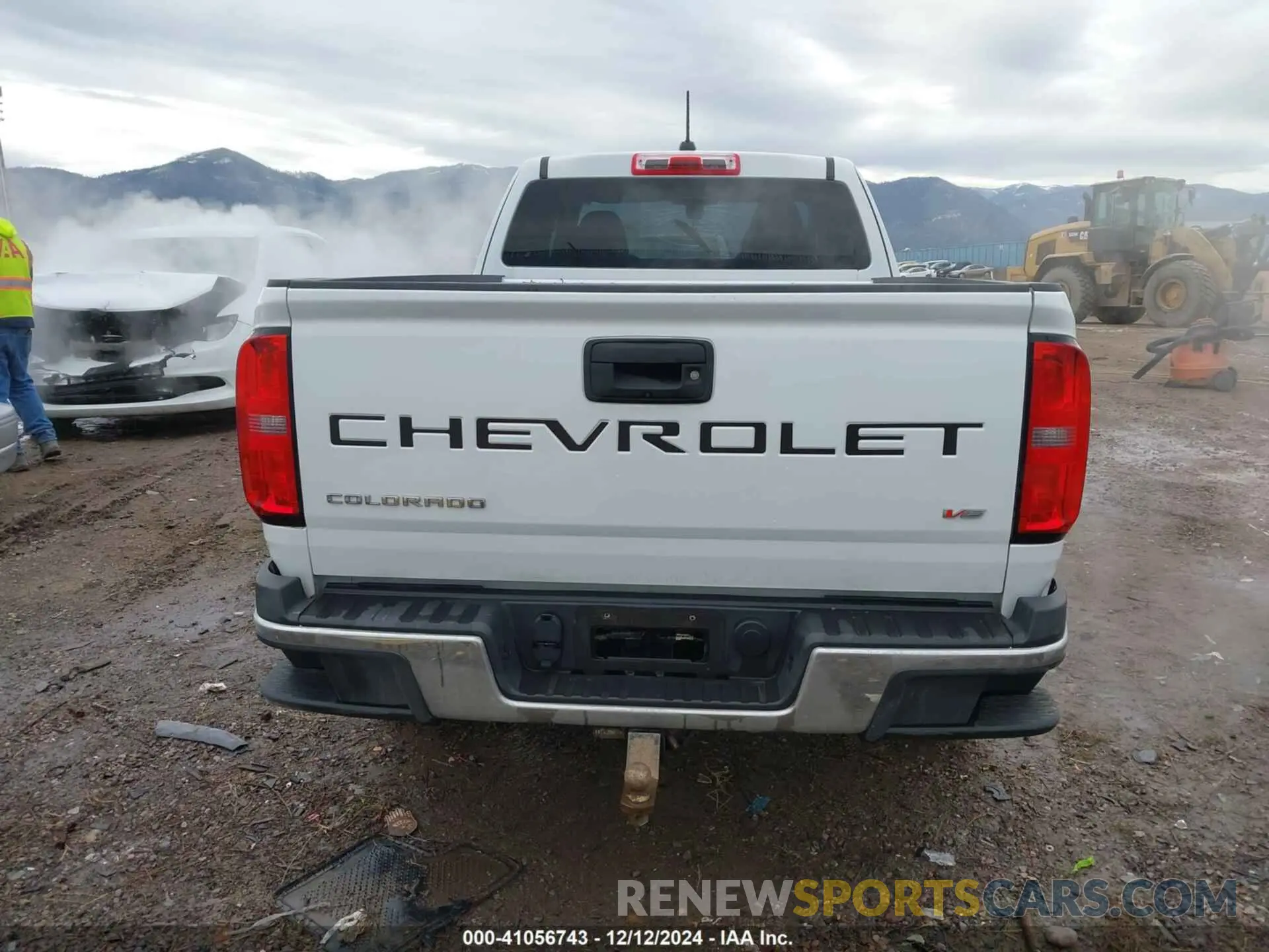 17 fotografías del automóvil dañado 1GCHTBEN2M1141579 CHEVROLET COLORADO 2021