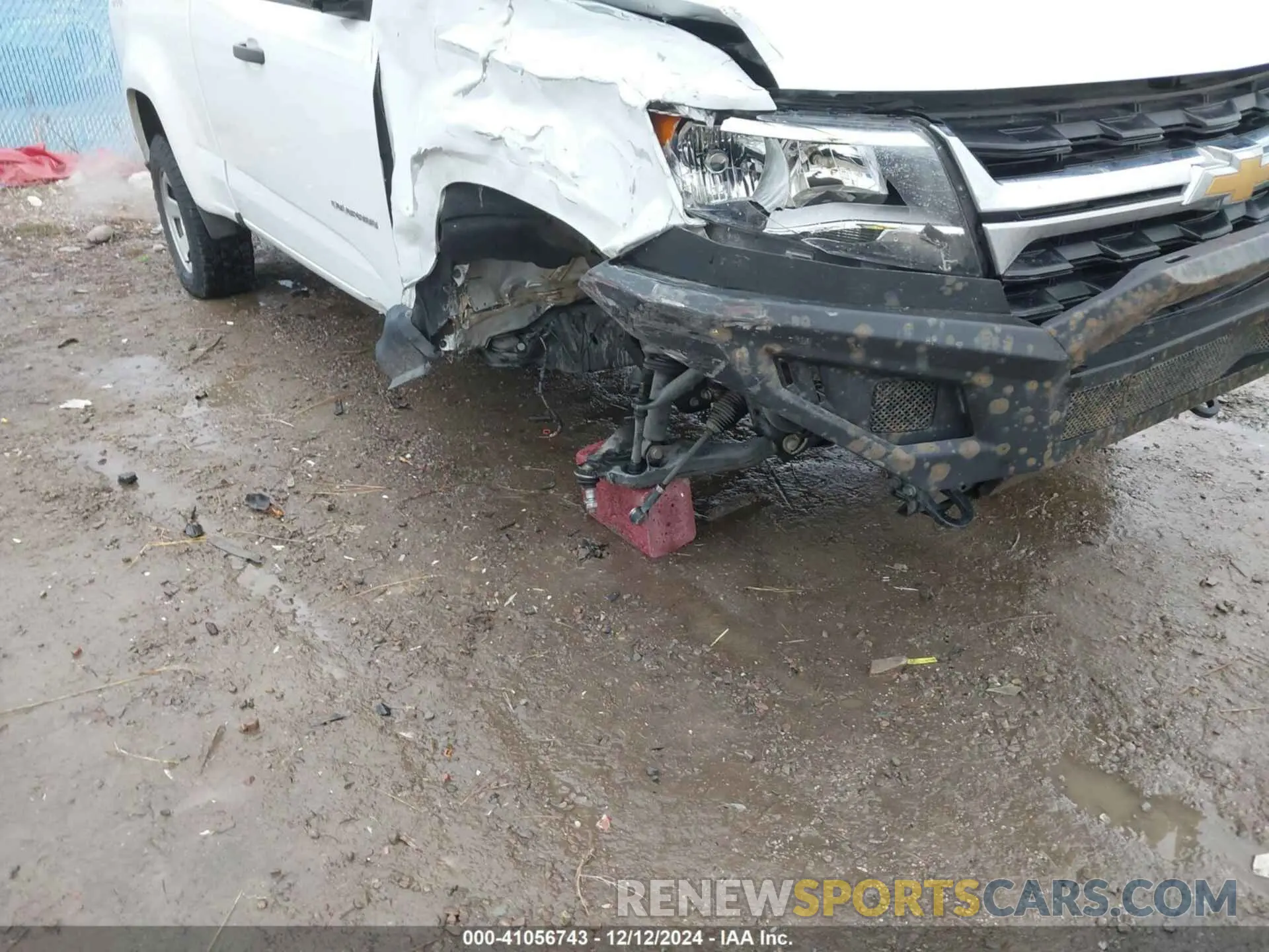 6 fotografías del automóvil dañado 1GCHTBEN2M1141579 CHEVROLET COLORADO 2021