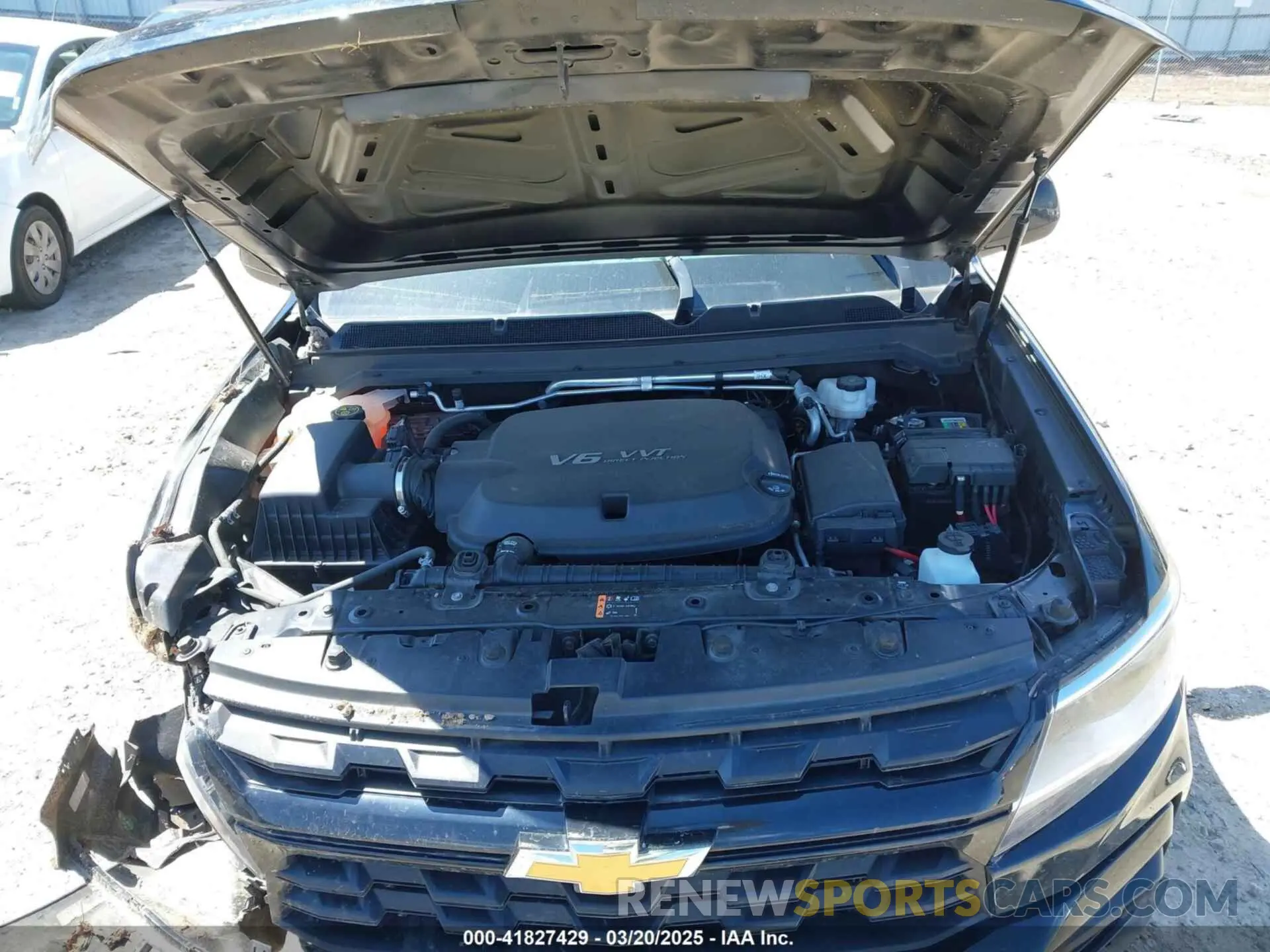 10 fotografías del automóvil dañado 1GCHTBEN2M1151898 CHEVROLET COLORADO 2021
