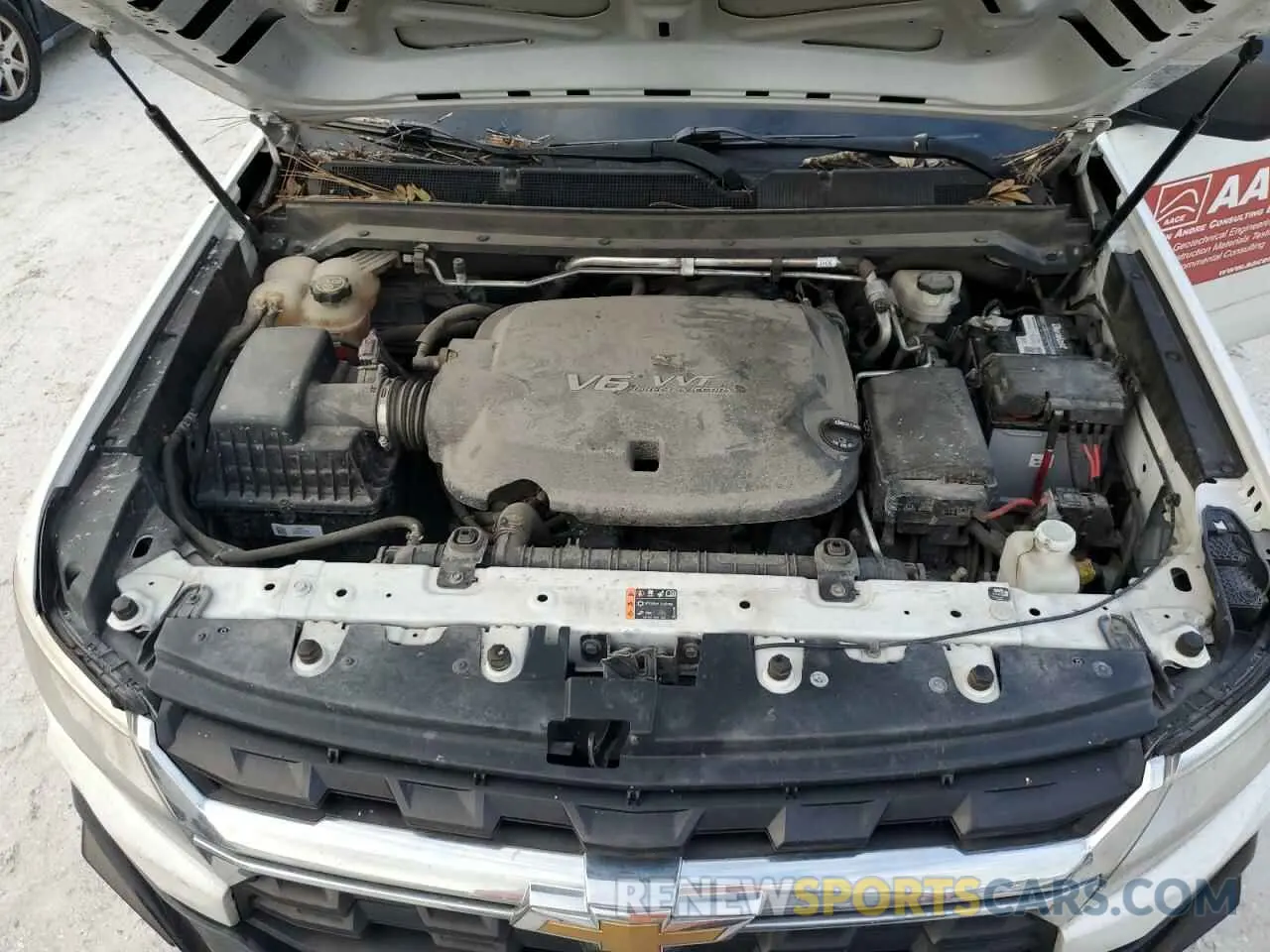 11 fotografías del automóvil dañado 1GCHTBEN3M1193688 CHEVROLET COLORADO 2021