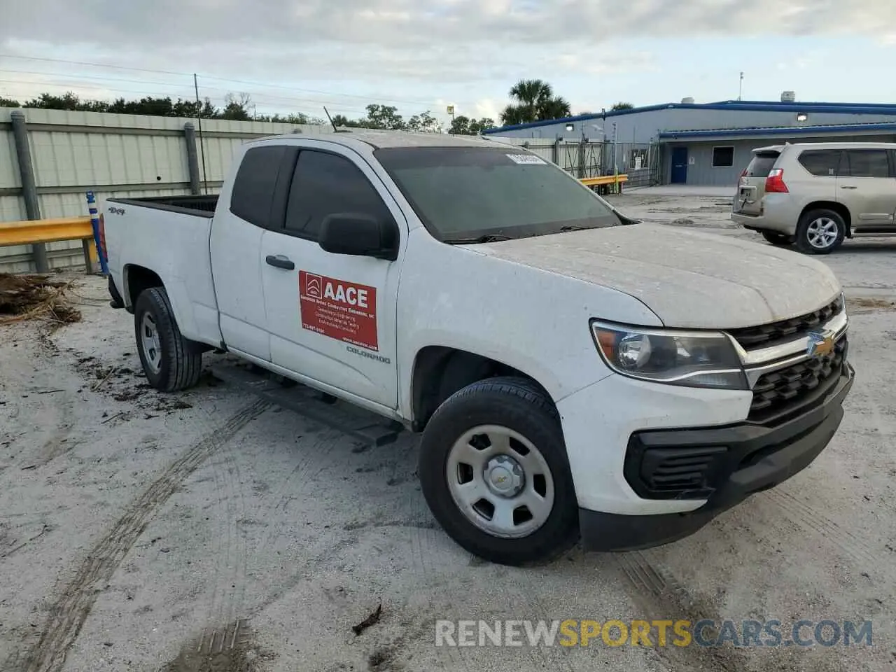 4 fotografías del automóvil dañado 1GCHTBEN3M1193688 CHEVROLET COLORADO 2021