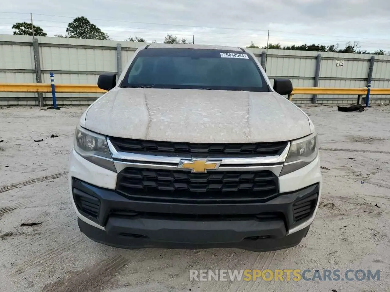 5 fotografías del automóvil dañado 1GCHTBEN3M1193688 CHEVROLET COLORADO 2021
