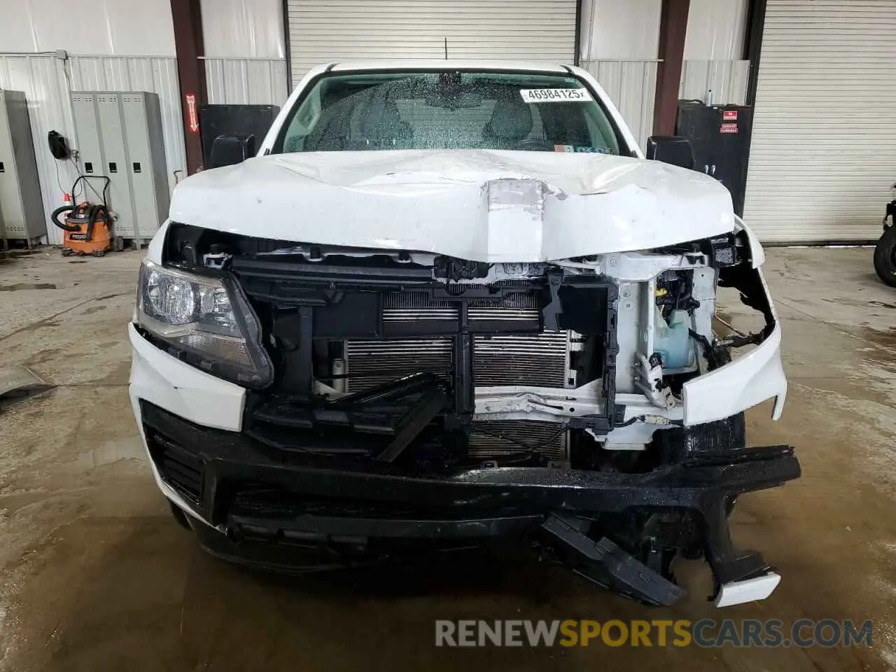 5 fotografías del automóvil dañado 1GCHTBEN8M1221288 CHEVROLET COLORADO 2021