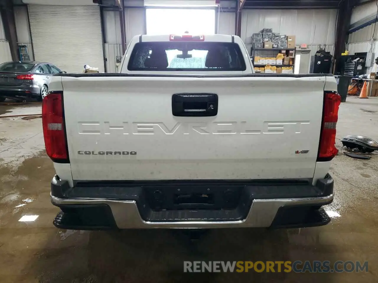 6 fotografías del automóvil dañado 1GCHTBEN8M1221288 CHEVROLET COLORADO 2021