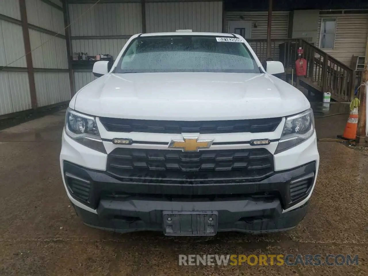 5 fotografías del automóvil dañado 1GCHTCEA0M1253431 CHEVROLET COLORADO 2021