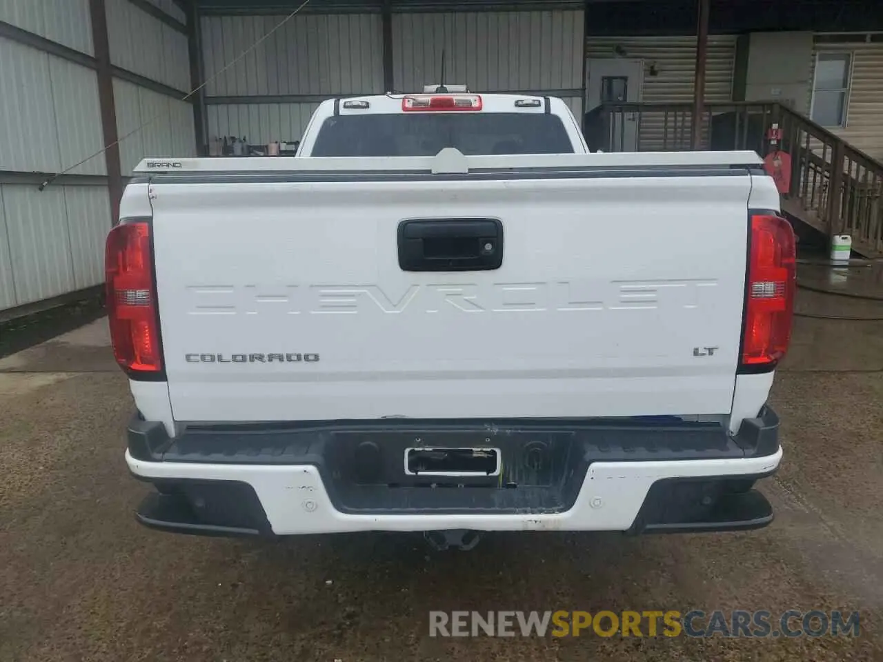 6 fotografías del automóvil dañado 1GCHTCEA0M1253431 CHEVROLET COLORADO 2021
