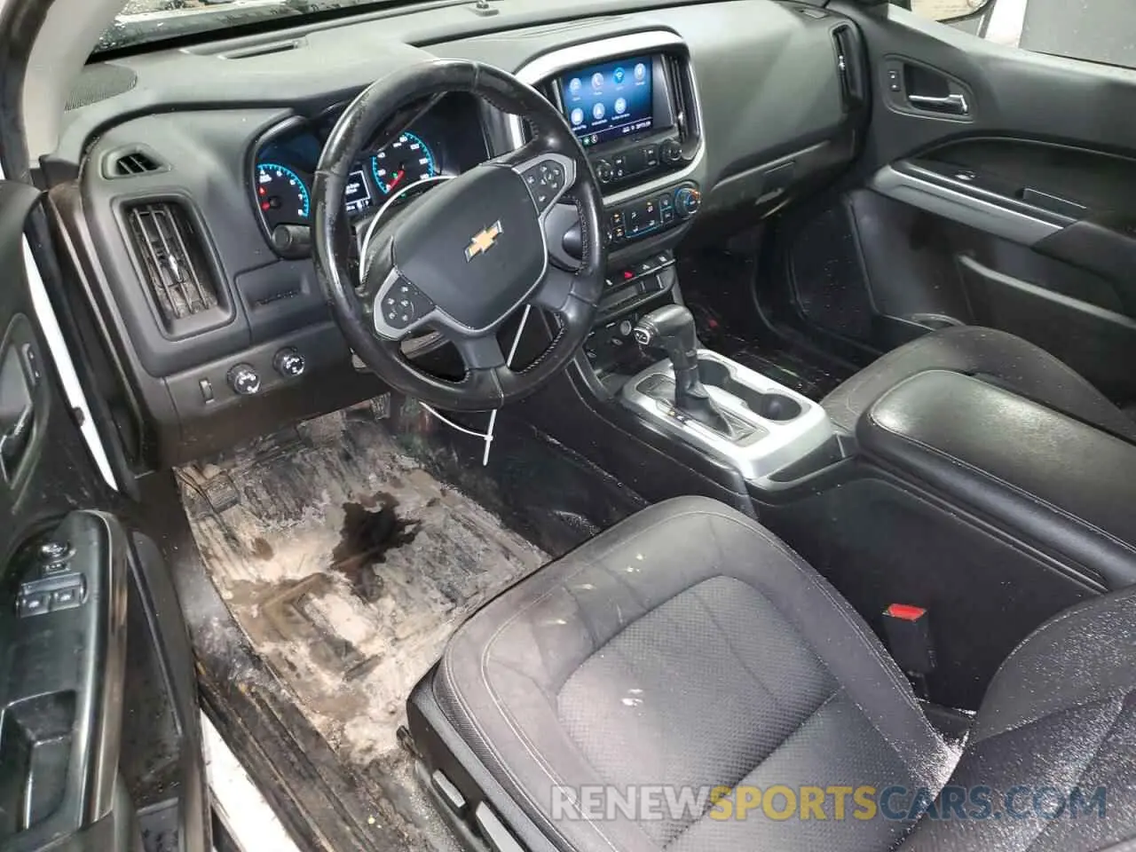 8 fotografías del automóvil dañado 1GCHTCEA0M1253431 CHEVROLET COLORADO 2021