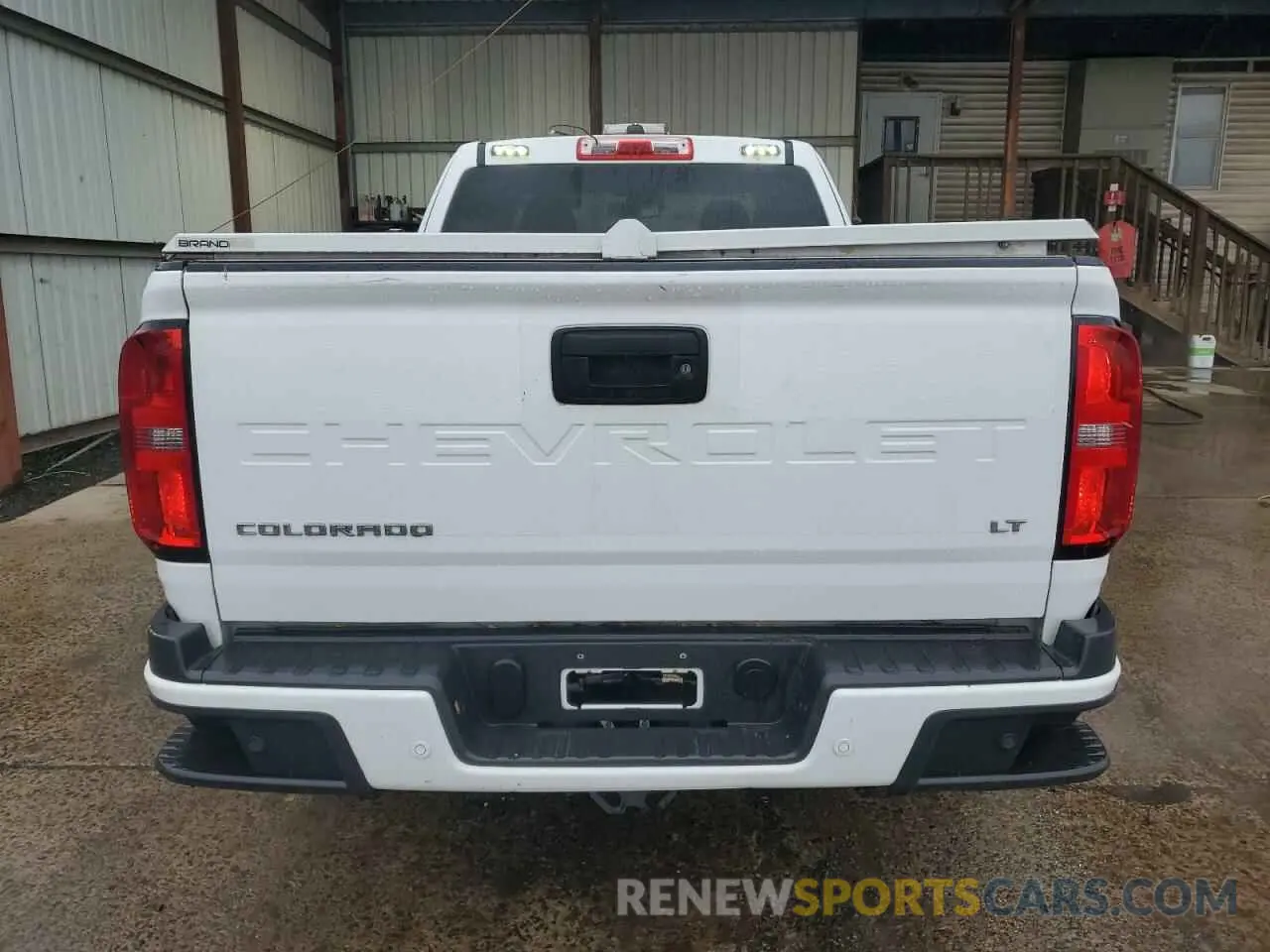 6 fotografías del automóvil dañado 1GCHTCEA9M1253766 CHEVROLET COLORADO 2021