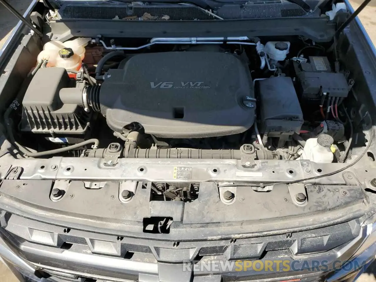 11 fotografías del automóvil dañado 1GCHTDEN7M1101834 CHEVROLET COLORADO 2021